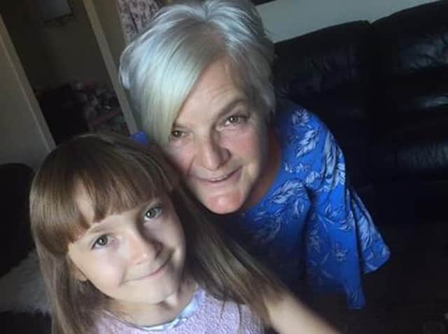 Deborah Jane Johnston with her daughter Maisy.