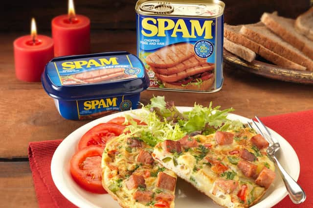 SPAM  can make delicious meals and snacks, including SPAMish omelette