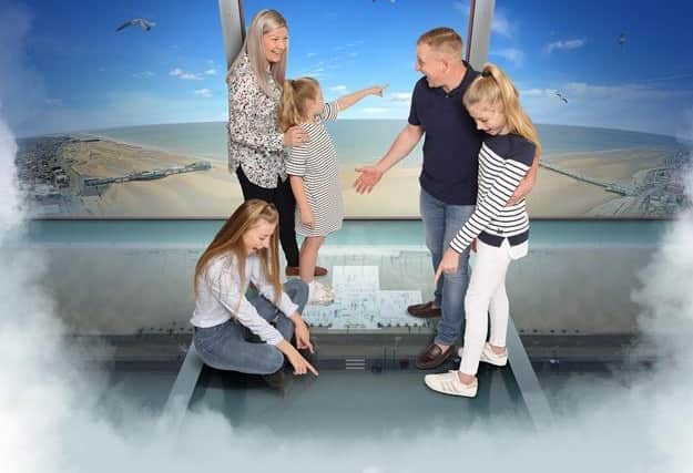 The winning family will win a trip right to the top to The Blackpool Tower Eye