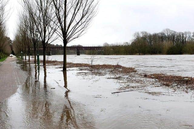 Parkrun has been cancelled at Avenham Park this weekend after flooding during Storm Ciara damaged the park's defibrillator. Pic: by Preston Police