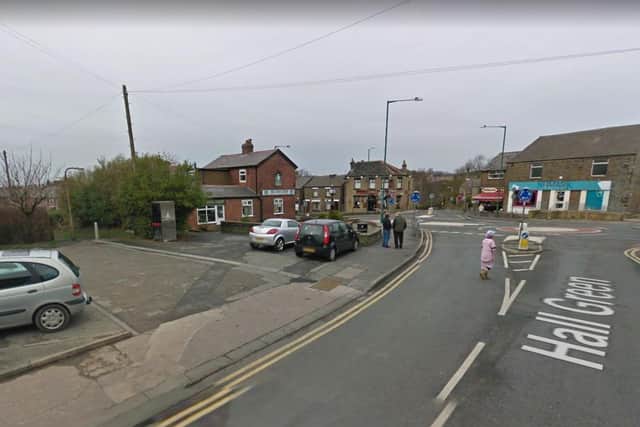 A carcollided with a 66-year-old woman in the car park of Hall Green, leaving her seriously injured. (Credit: Google)