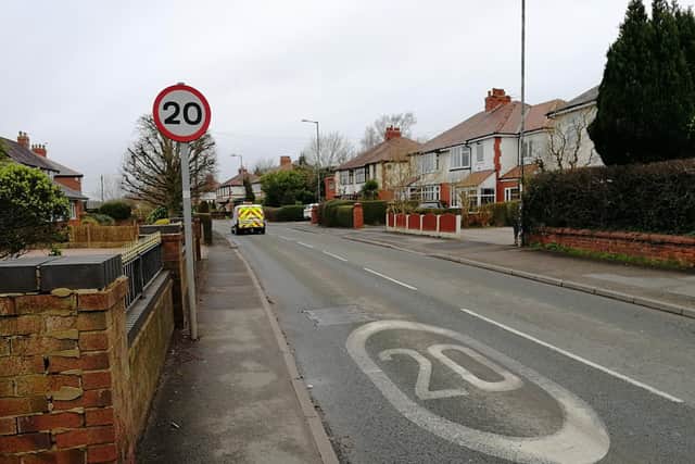The 20mph zone on Lea Road begins some way in from the junction with Blackpool Road - and are the signs to indicate the speed limit sufficient?