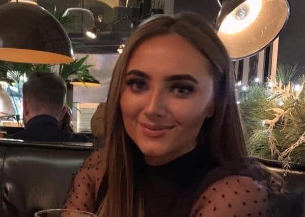 Megan Byrne (pictured) died at the scene of a collision in Blackburn. (Credit: Lancashire Police)
