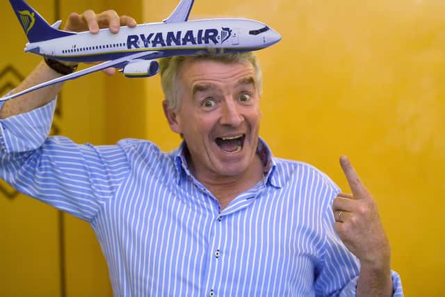 Irish airline Ryanair's CEO Michael O'Leary