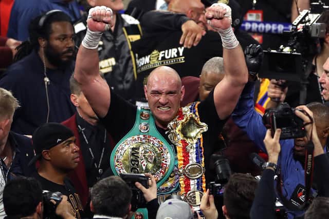 Tyson Fury is the world heavyweight champion