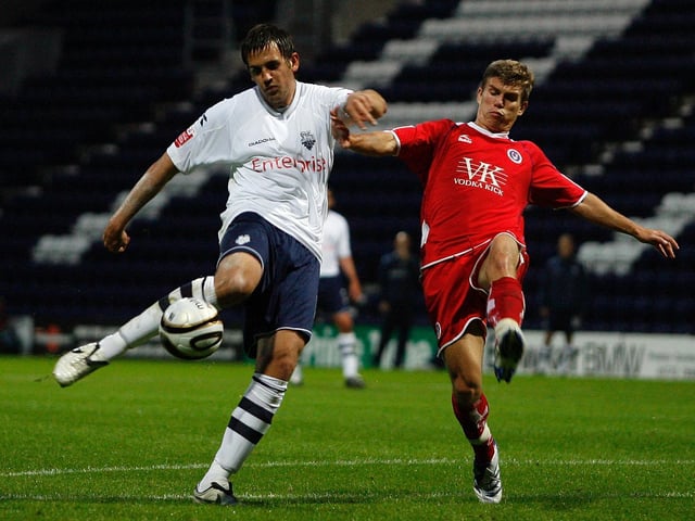 At 36-years old, the midfielder is still playing with Solihull Moors, having made over 100 appearances for the National League side.