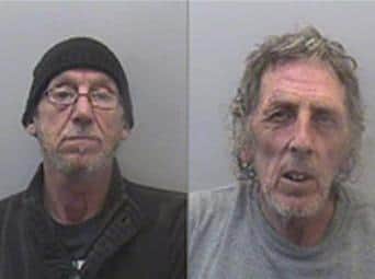 Keith Plummer, 63, and Jon Ransom, 63, from Kent