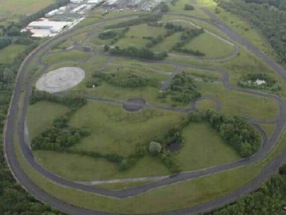 The Leyland test track, which will eventually be home to 950 new properties