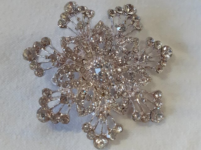 This gorgeous sparkly brooch is on sale for just ten pounds