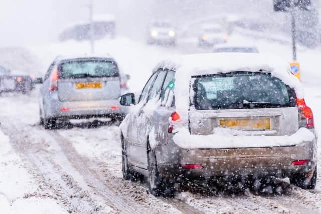 The Met Office is warning the wintry showers could lead to icy stretches (Photo: Shutterstock)
