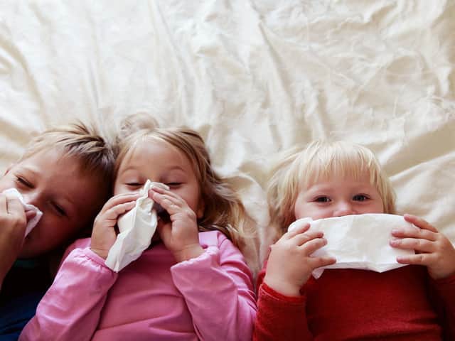 Catching colds and tummy bugs is a normal part of childhood