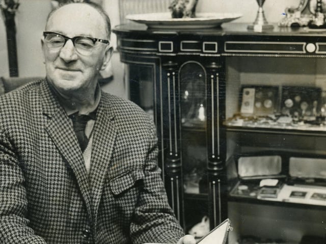 Coin collector Harold Parkinson who was murdered in his home in Overton in February 1970