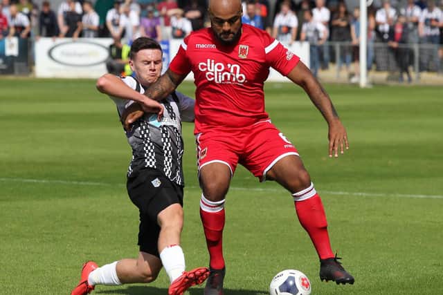 Courtney Meppen-Walter in action for Chorley