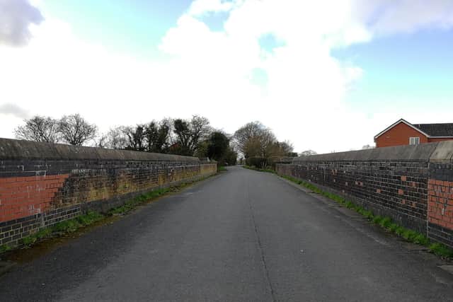 Residents say the current Bee Lane bridge could not cope with the traffic from the proposed Pickering's Farm development