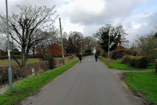 Bee Lane and surrounding rural roads are currently popular with dog walkers, cyclists and horseriders