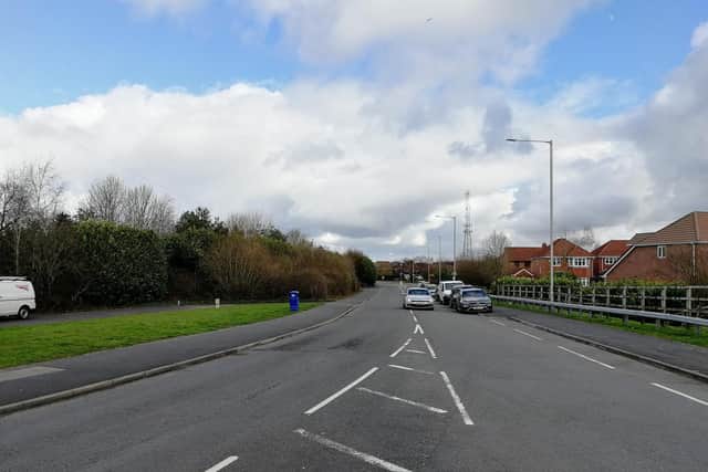 The new proposed cross-borough link from Penwortham Way is eventually intended to connect to The Cawsey