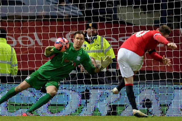 Wayne Rooney scored from the spot against Preston for United in their FA Cup fifth-round clash in 2015