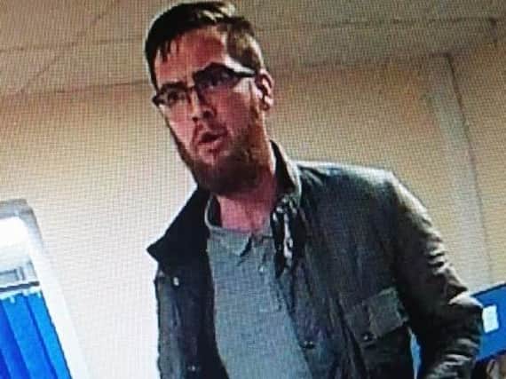 Benjamin Scott-Thrale, 27, was last seen at around 6.45pm yesterday (Sunday, March 8) at Preston Royal Hospital. Pic: Lancashire Police