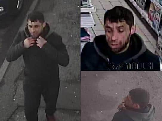 Police would like to speak to the man pictured in connection with the investigation.(Credit: Lancashire Police)