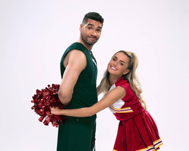 Louis Smith and Amber Davies in Bring it On the musical coming to Blackpool Grand Theatre