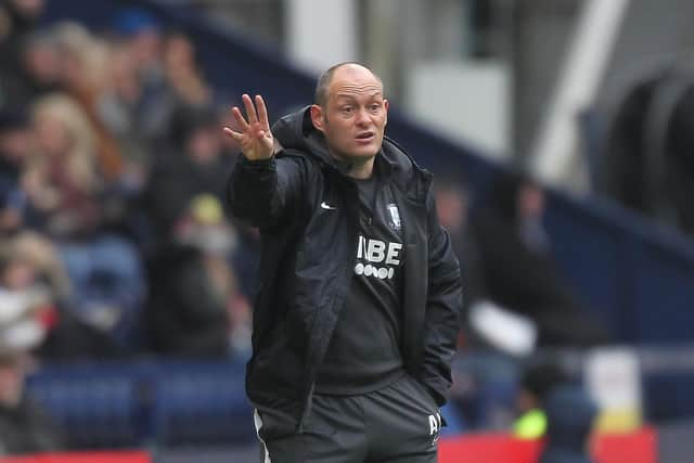 Preston manager Alex Neil