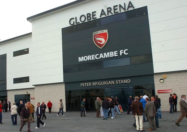 Morecambe are due to host Plymouth Argyle on Saturday