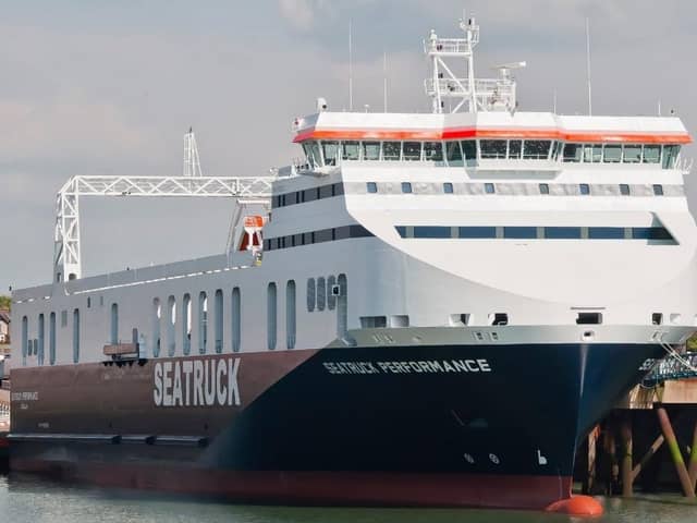 Seatruck Ferries is restricting driver and passenger movement across the Irish Sea.