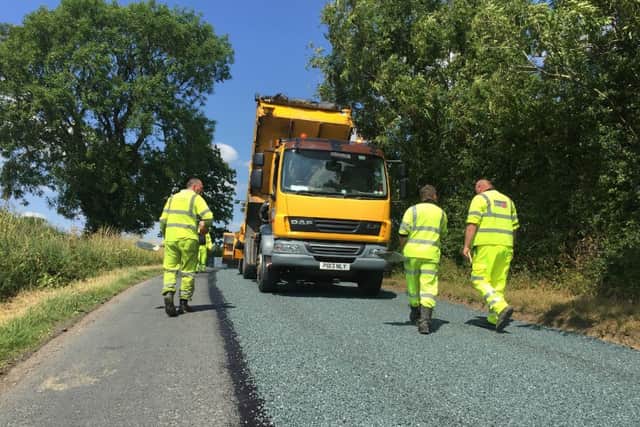 Surface dressing is now a large part of Lancashire's highways maintenance regime...