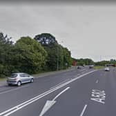 A bid for funding for the A582 widening has been approved by the government. (Credit: Google)