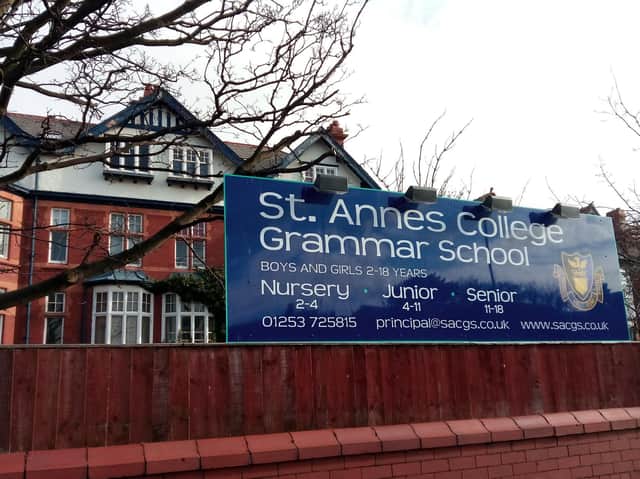St Annes College Grammar School is closing until further notice