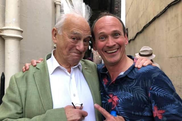Roy Hudd and Steve Royle were due to appear together in the West End on April 27.