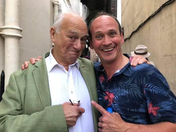 Roy Hudd and Steve Royle were due to appear together in the West End on April 27.