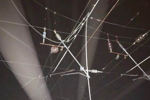 Overhead wire damage has forced services to be suspended on the West Coast Main Line between Wigan and Preston this morning (Tuesday, March 17)