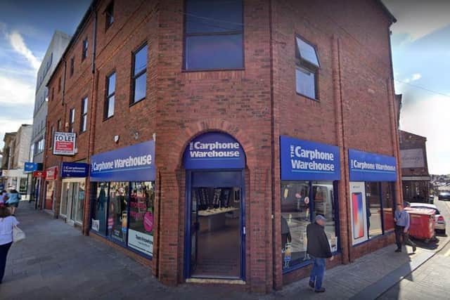 The Carphone Warehouse shop in Fishergate, Preston will close on April 3