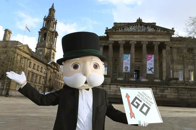 You decide ..Mr Monopoly invites suggestions from the Preston public about which landmarks should feature in the new edition of the popular board game.
