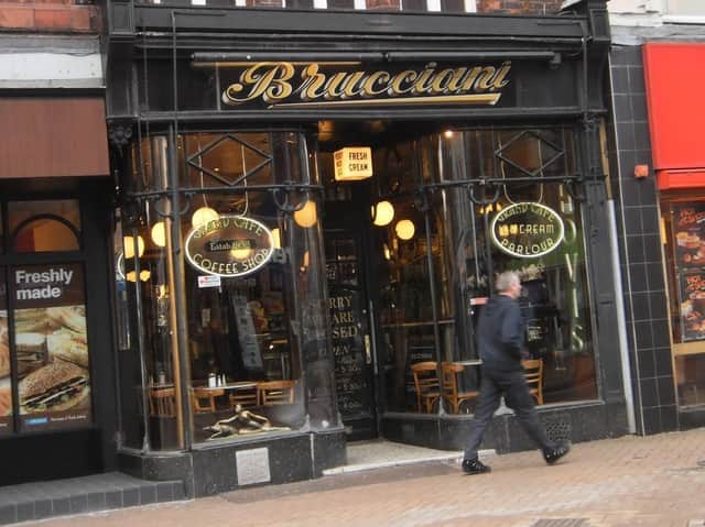 Brucciani in Fishergate has been trading in Preston for nearly 30 years