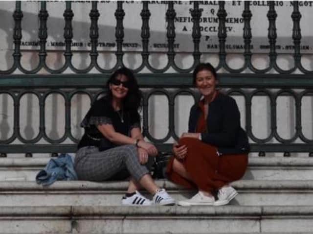 Taboo Pause founders Claire Ross Arnold (left) and Donna Townson.