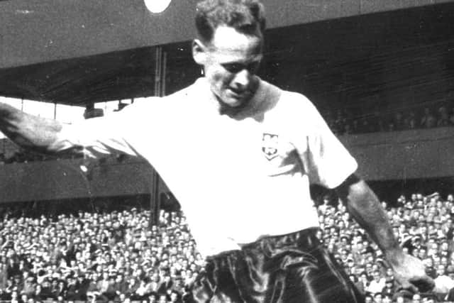 The young Tom Finney lost some of his peak years as a player to World War Two