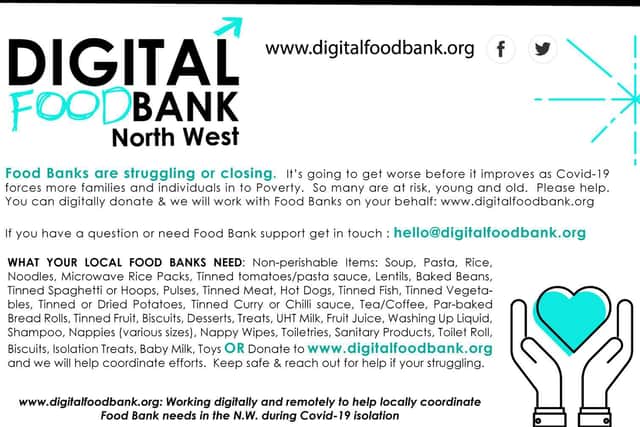Bridie launched the scheme to help ease the pressure off traditional food banks, whose elderly volunteers are self-isolating.