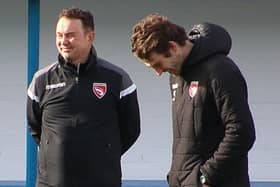 Morecambe boss Derek Adams