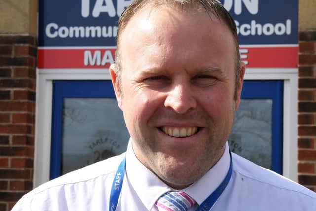Tarleton Community Primary headteacher Chris Upton