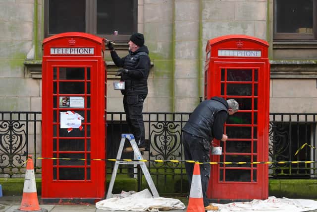 Time to smarten up two of Preston's red phone boxes