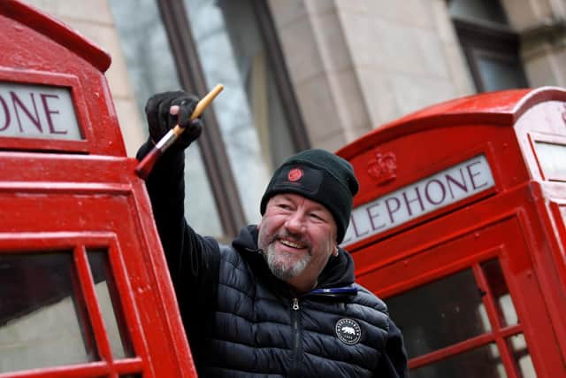 Bringing the phone box back to its former glory