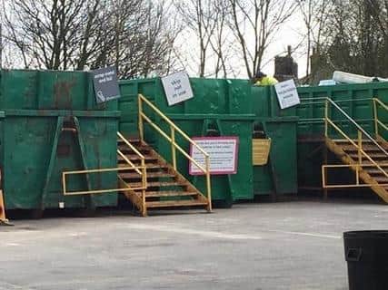 Lancashire's household waste and recycling centres have closed to the public