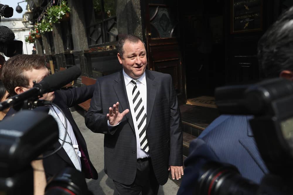 Sports Direct International founder Mike Ashley