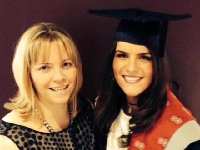 Kare Mclaughlin with her daughter Laura, an A&E nurse.