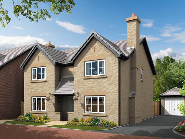 How some of the houses could look.