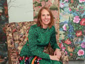 Nina Marika Tarnowski, who runs Woodchip and Magnolia with her husband Paul from their home in Edgworth, has taken inspiration from Rivington Oriental Gardens for her new wallpaper collection.