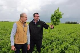 Ian Torley (right) and Len Wright of Len Wright Salads