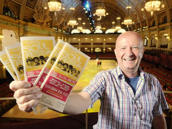 Organiser of Blackpool International Soul Festival Richard Searling
